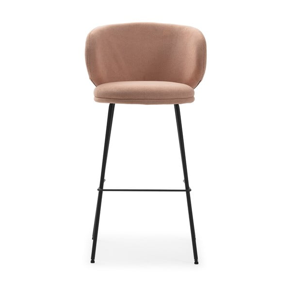 Világos rózsaszín bárszék szett 2 db-os (ülésmagasság 65 cm) Rush – Marckeric-image-2