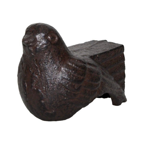 Bird fekete madárformájú öntöttvas állvány - Escchert Design