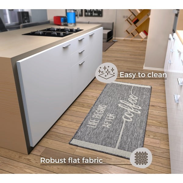 Szürke futószőnyeg 62x150 cm Cucina – Hanse Home-image-4