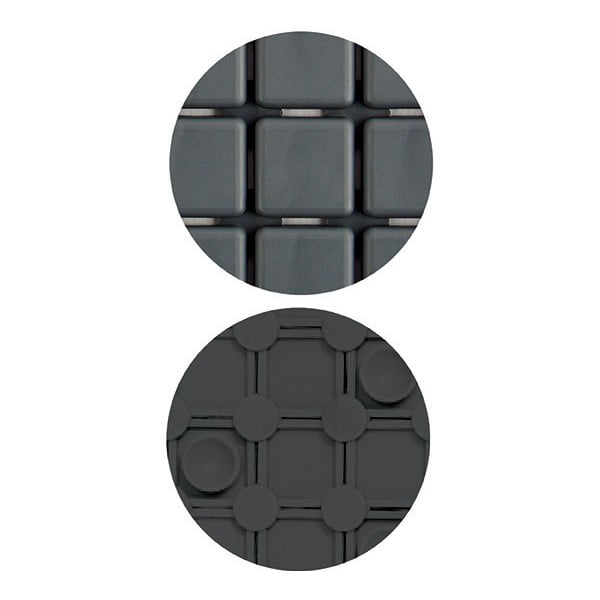 Csúszásgátló alátét készlet fürdőkádba 5 db-os 13x13 cm Quadro – MSV-image-1