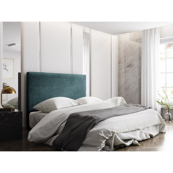 Petróleumkék ágytámla 160x120 cm Natalia – Milo Casa-image-3