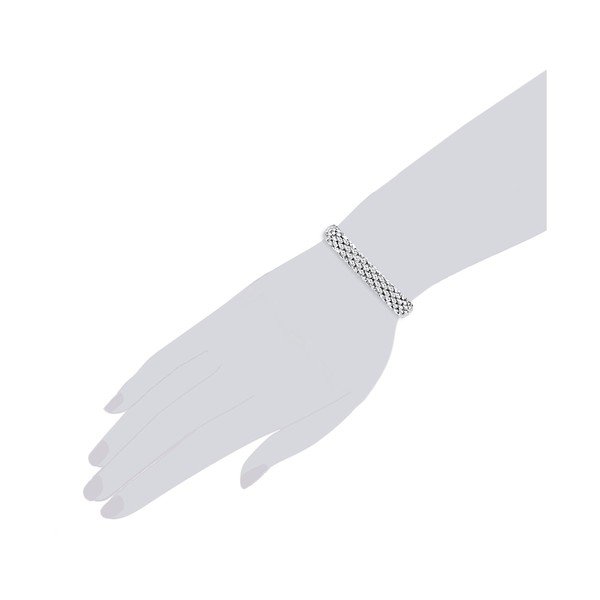 Hedvig ezüstszínű női karkötő - Runaway-image-1