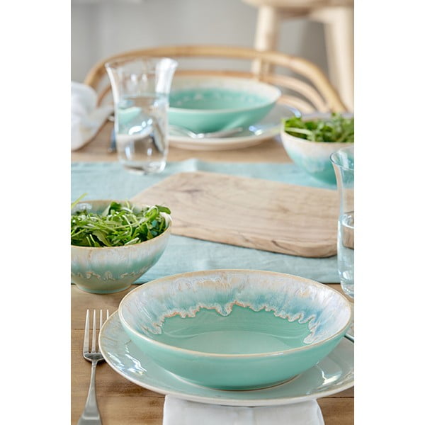 Kék-türkiz agyagkerámia tál ø 21,5 cm Taormina – Casafina-image-1