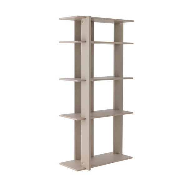 Szürke polcos állvány 64x120x29 cm Norvida – Bloomingville
