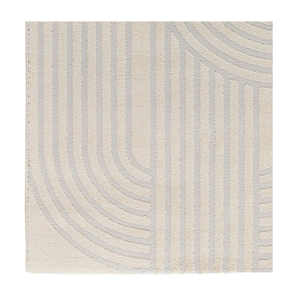 Világosszürke-elefántcsont színű szőnyeg 160x230 cm Baresa – Universal-image-4