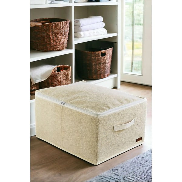 Textil ruhatároló doboz 42x34x42 cm – Mioli Decor-image-1