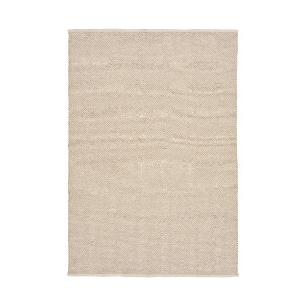 Krémszínű gyapjú szőnyeg 160x230 cm Gaya – House Nordic