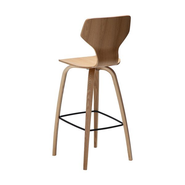 Natúr színű bárszék (ülésmagasság 75 cm) S.I.T – DAN-FORM Denmark-image-3