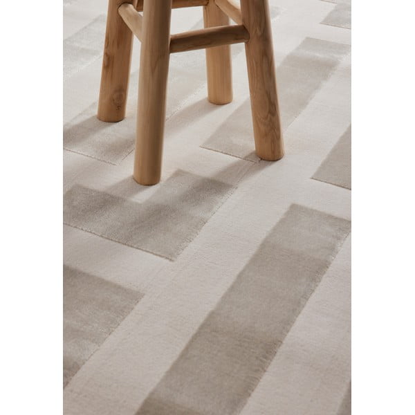 Szürke-krémszínű szőnyeg 200x280 cm Perles Onyx – Elle Decoration-image-4