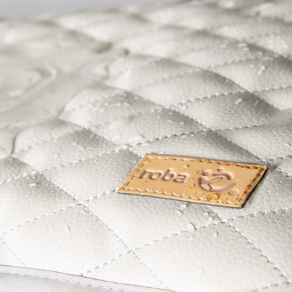 Pelenkázó alátét 75x85 cm Greyish gesteppt – Roba-image-1