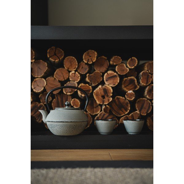 Szürke öntöttvas csésze szett 2 db-os 100 ml Jang – Bredemeijer-image-2