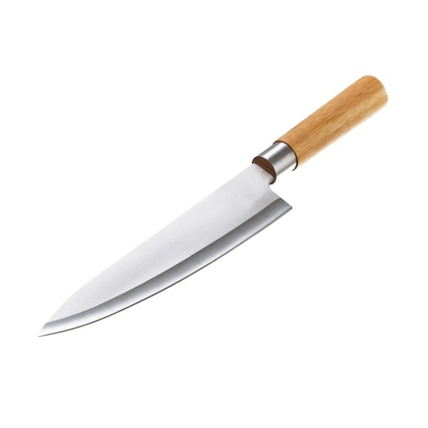Rozsdamentes acél és bambusz univerzális kés, hossza 33,5 cm - Unimasa