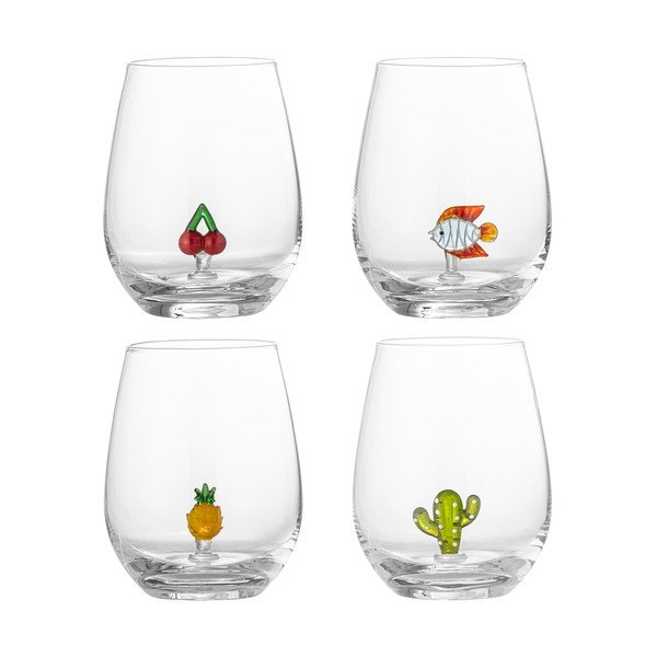 Pohár szett 4 db-os 560 ml Misa – Bloomingville