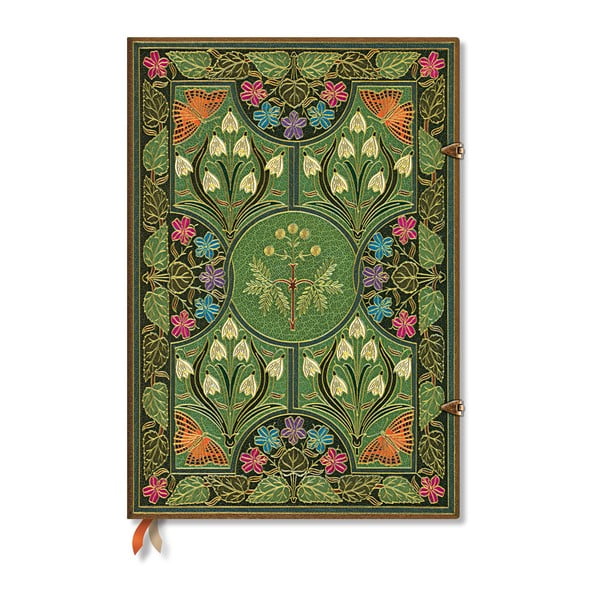 Poetry in Bloom keményfedeles sima jegyzetfüzet, 21 x 30 cm - Paperblanks