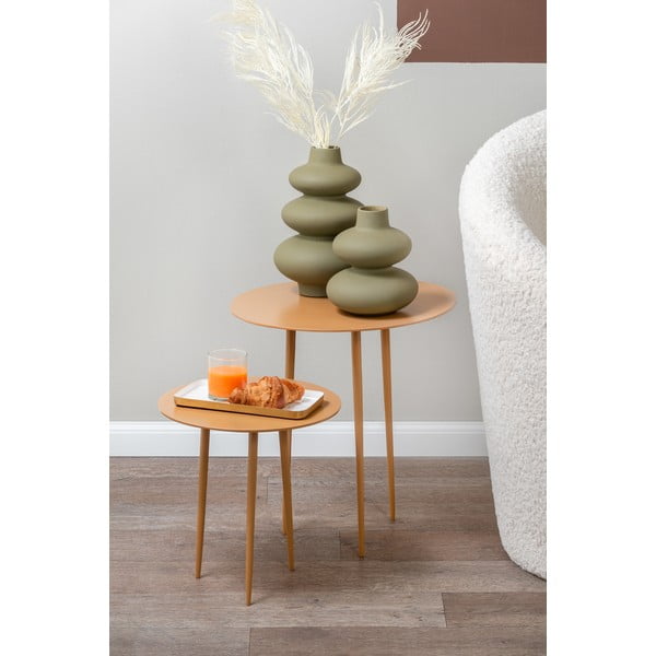 Circles zöld kerámia váza, magasság 19,4 cm - Karlsson-image-1