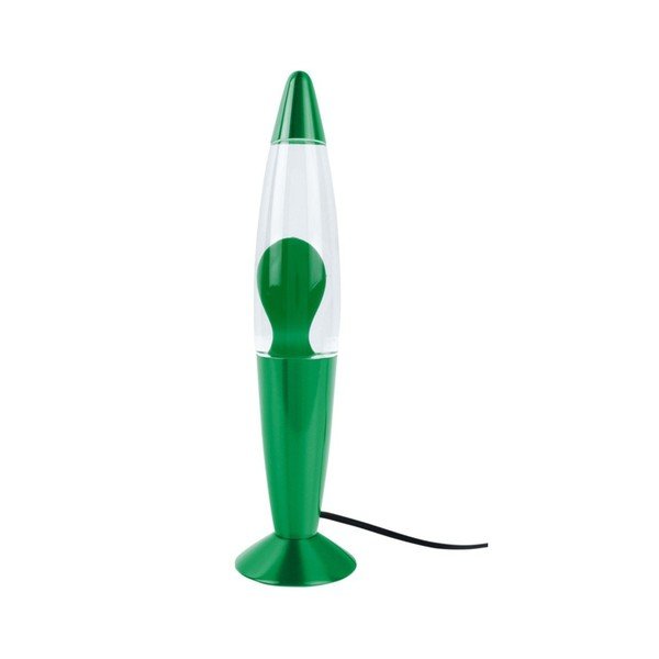 Zöld üveg lávalámpa (magasság 35,5 cm) Funky Rocket Lava – Leitmotiv