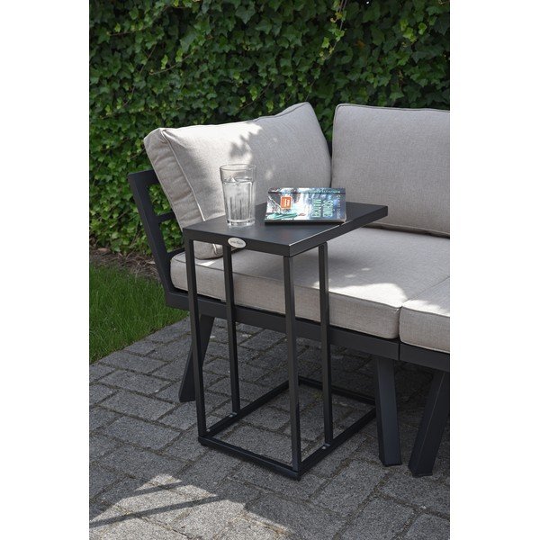 Acél kerti tárolóasztal 43x30,5 cm Dorea – Garden Pleasure-image-1