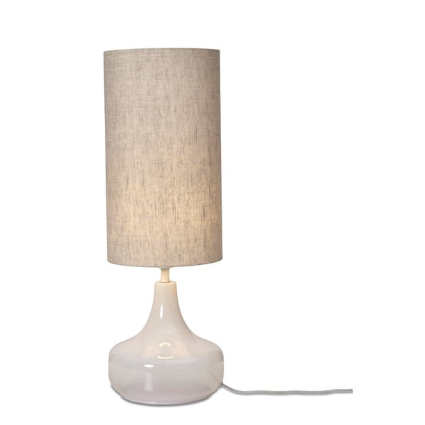 Krémszínű asztali lámpa textil búrával (magasság 75 cm) Reykjavik – it's about RoMi