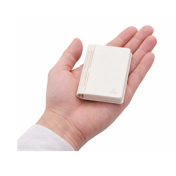 Fehér USB hordozható fénydekoráció BookLight – Gingko
