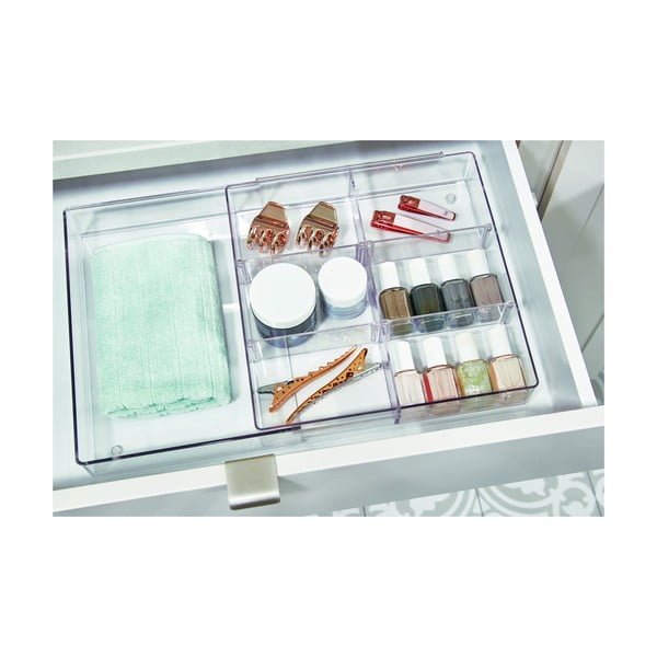 Műanyag fiókrendszerező Crystalline – iDesign/The Home Edit-image-1