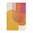 Sárga-narancssárga szőnyeg 200x290 cm Muse Orange Retro – Asiatic Carpets