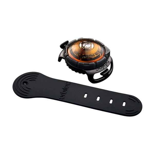 LED fény nyakörvre Amber - Orbiloc-image-1