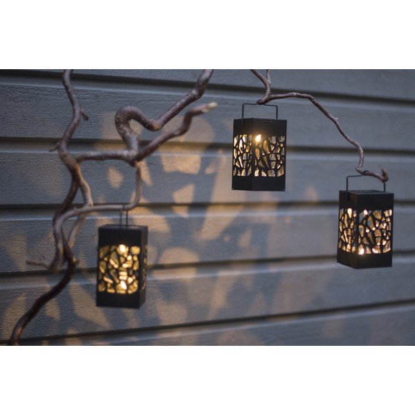 Izola 3 db napelemes függő LED lámpás, magasság 11 cm - Star Trading-image-3