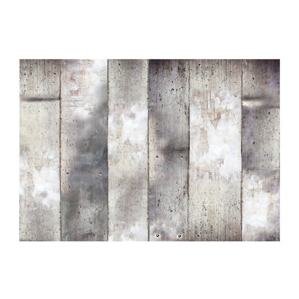 Gray Stripes szürke nagyméretű tapéta, 200 x 140 cm - Artgeist