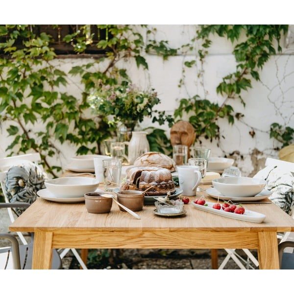 Mimi natúr tölgyfa étkezőasztal, 140 x 90 cm - Rowico-image-1