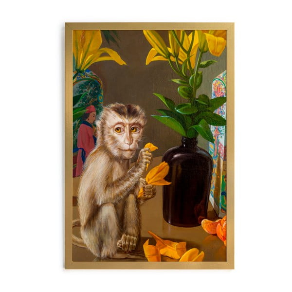 Mico keretezett kép, 65 x 45 cm - Velvet Atelier