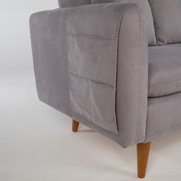 Szürke kanapé 215 cm Sofia – Balcab Home-image-1