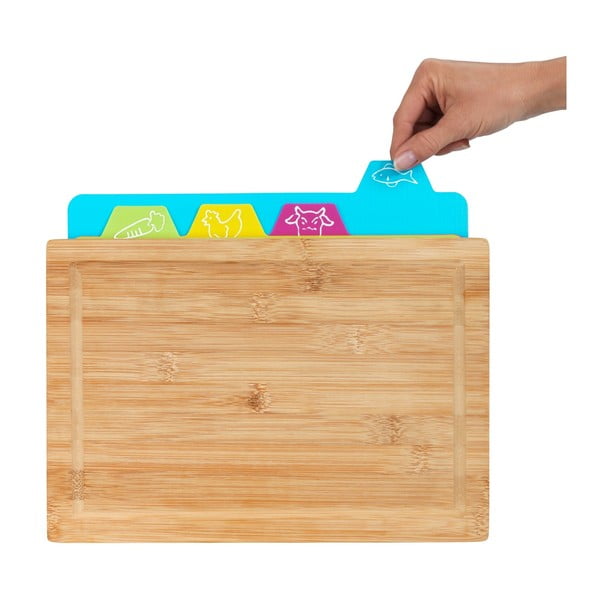 Bambusz vágódeszka 22,5x32,5 cm Bella – Wenko-image-3