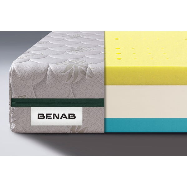 Kemény-közepes keménységű kétoldalas hab matrac 160x200 cm BonReFresh BIO – BENAB-image-1