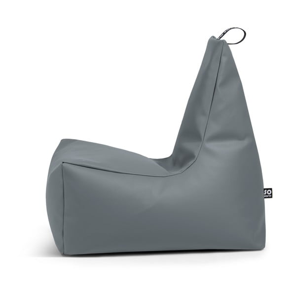 Piros bőrutánzat babzsákfotel Icy XL – So Soft?-image-2