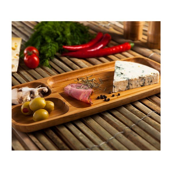 Fila bambusz szervírozó tálca, 32 x 14 cm - Bambum-image-2