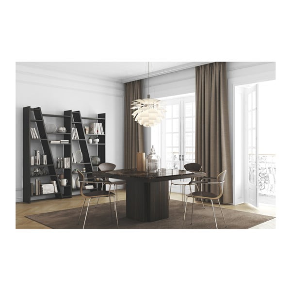 Delta matt fekete könyvespolc - TemaHome-image-2