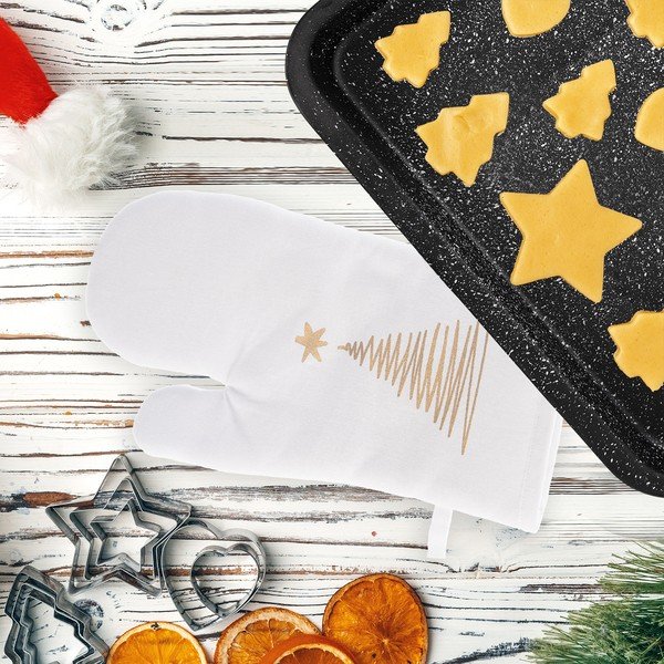 Pamut edényfogó karácsonyi mintával Stromek – Orion-image-1
