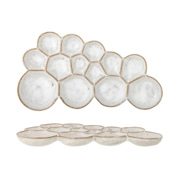 Agyagkerámia dekoratív tálca 13x24.5 cm Parel – Bloomingville-image-3