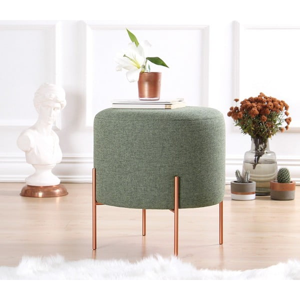Világoszöld puff Copper – Artie-image-2