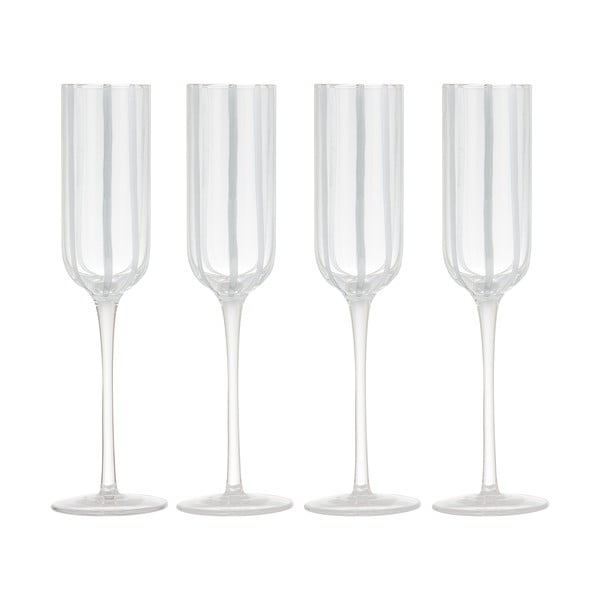 Pezsgőspohár szett 4 db-os 180 ml Stripe – Ladelle