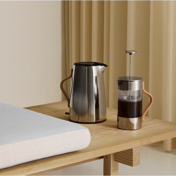 Ezüstszínű rozsdamentes acél vízforraló 1,2 l Emma – Stelton-image-1