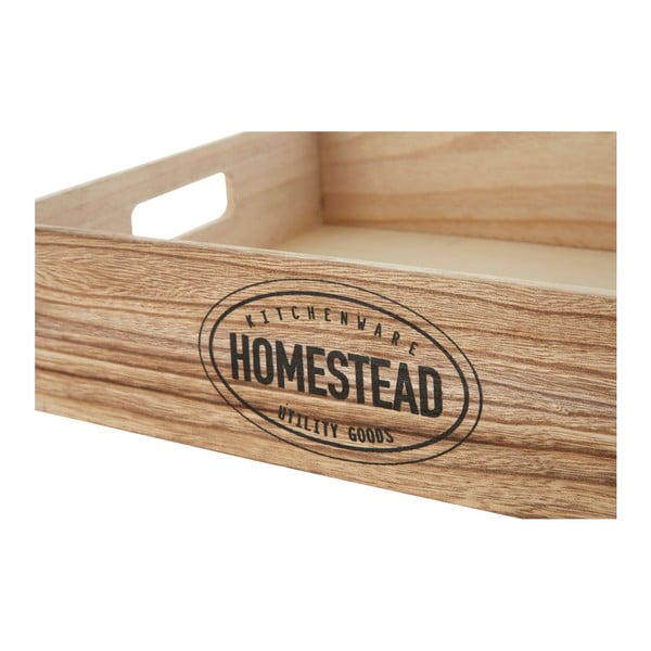 Fa tálca 28x38 cm Rustic Homestead – Premier Housewares-image-2
