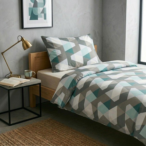 Egyszemélyes pamut ágyneműhuzat 140x200 cm Leopold – Cotton House-image-1