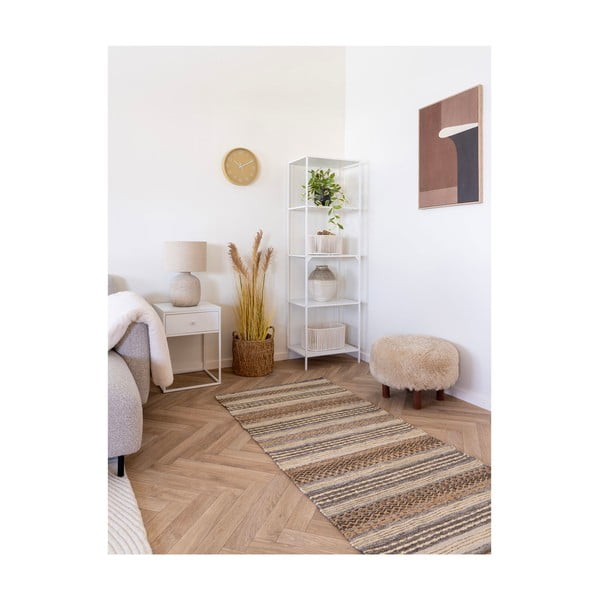 Textil tárolókosár szett 2 db-os 38x25,5x18 cm Arese – House Nordic-image-1