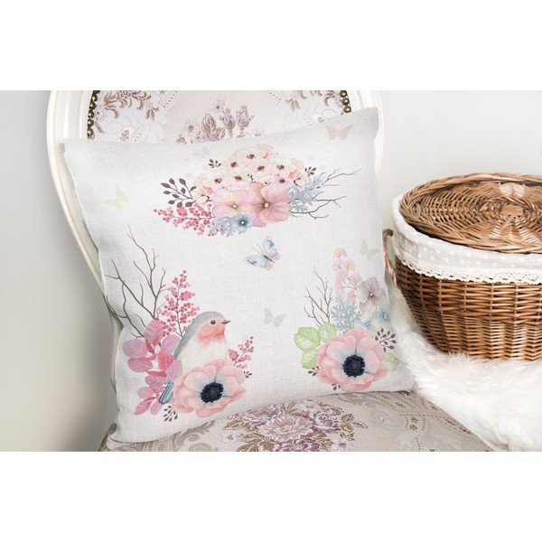 Special Design Bird Modern pamutkeverék párnahuzat, 45 x 45 cm - Minimalist Cushion Covers-image-1