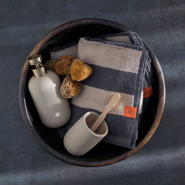 Krémszínű fogkefetartó pohár Lotus – Mette Ditmer Denmark-image-2