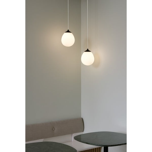 Fekete-fehér lámpabúra ø 21 cm Around the World Mini – UMAGE-image-1