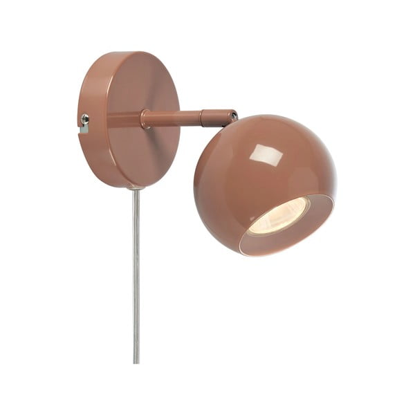 Barna konnektorhoz csatlakoztatható fali lámpa Pop – Markslöjd