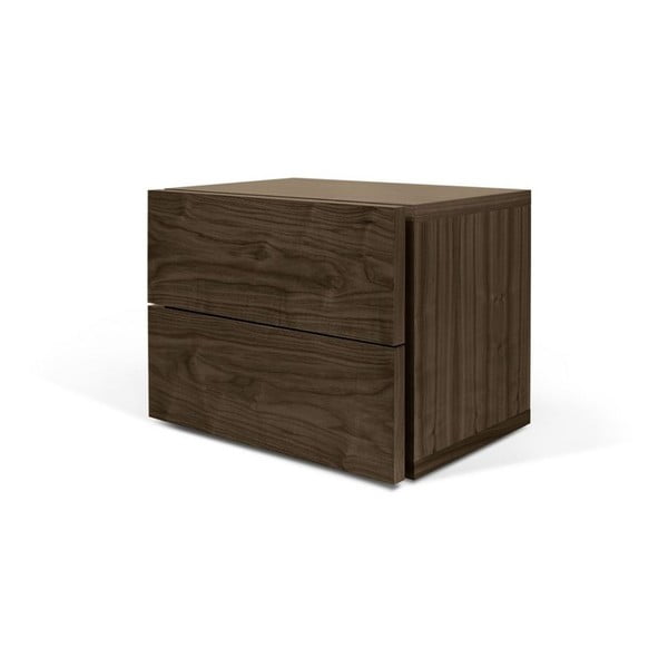 Aurora barna éjjeliszekrény 2 fiókkal - TemaHome-image-2