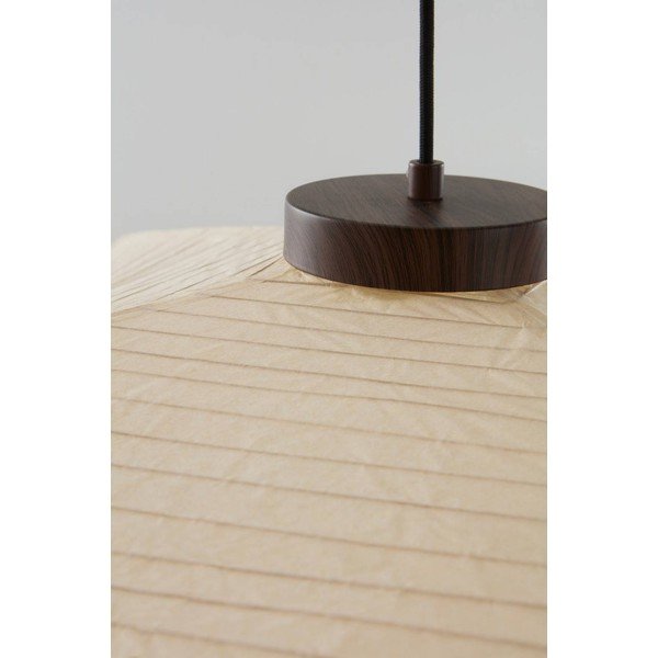 Bézs papír függőlámpa ø 70 cm Signe – Jotex-image-3